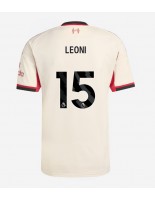 Liverpool Giovanni Leoni #15 Vieraspaita 2025-26 Lyhythihainen